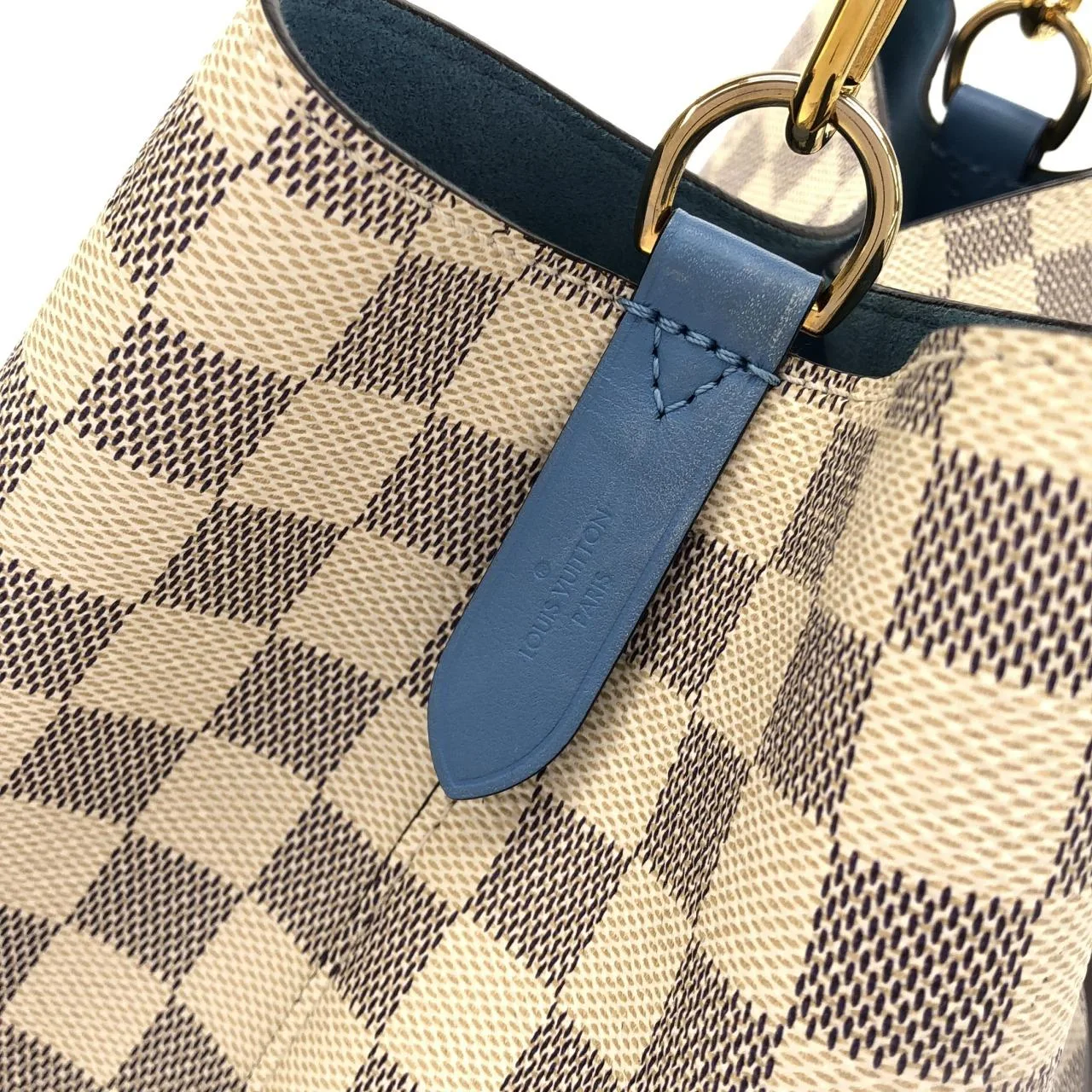 LOUIS VUITTON N40153 Shoulder Damier 黑色 Damier 中古品A - 縮圖 5