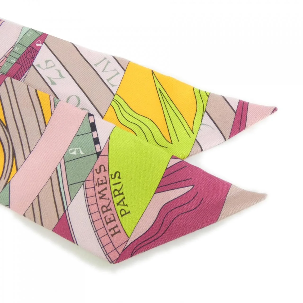 HERMES 062707S Scarf Black Rank A - Thumbnail 2