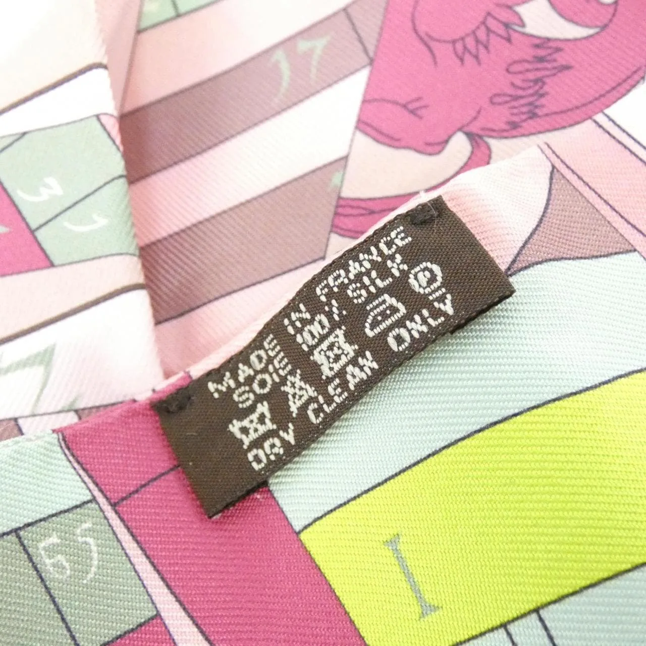 HERMES 062707S Scarf Black Rank A - Thumbnail 4