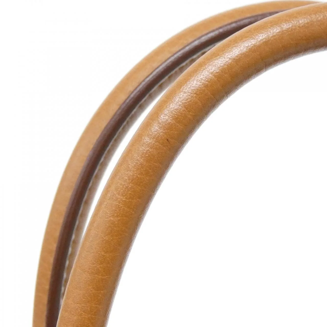 HERMES Bolide 073419CC Handbag Clemence Gold Clemence Leather Rank A - Thumbnail 8