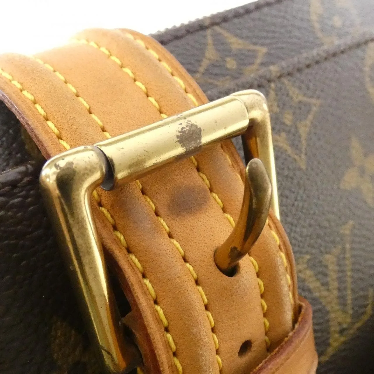LOUIS VUITTON M51162 Handbag Monogram Black Monogram Rank B - Thumbnail 7