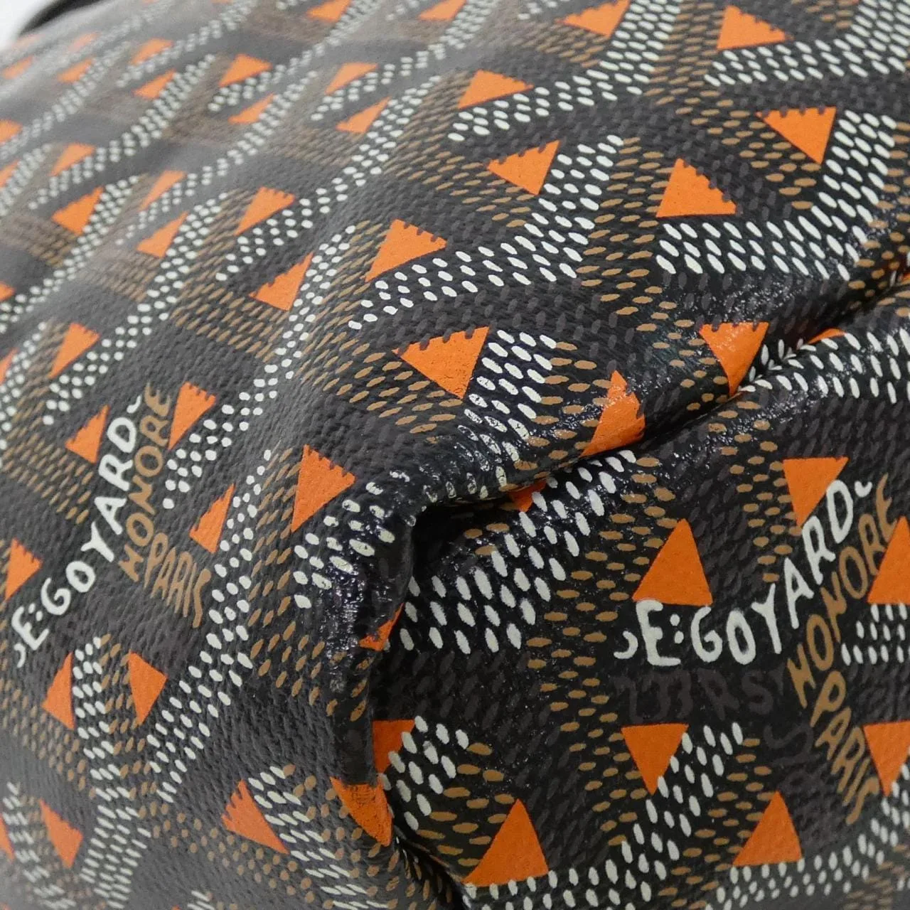 GOYARD Saint Louis 托特包 帆布 黑色 帆布 中古品A - 縮圖 2