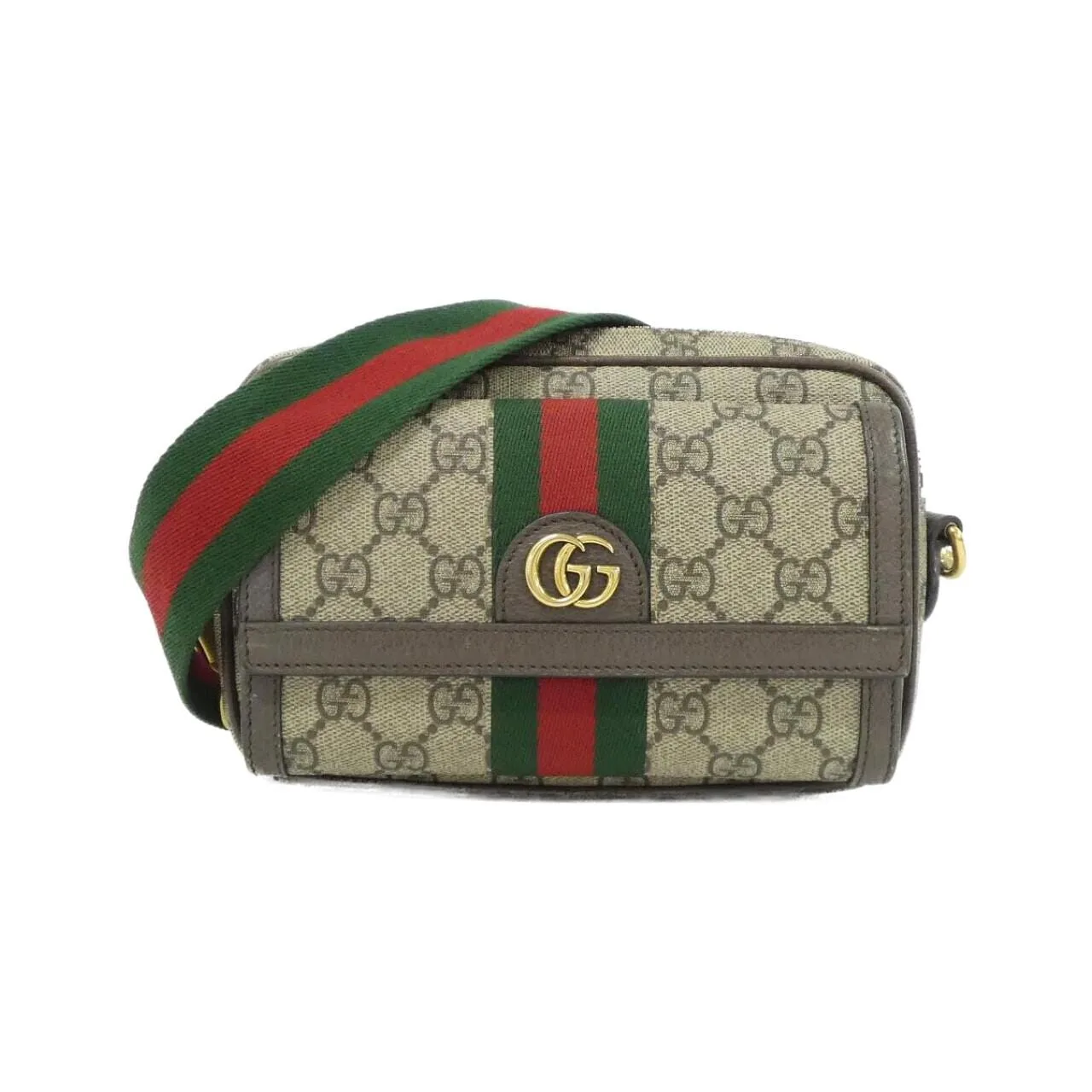 GUCCI 746308 96IWT Shoulder Canvas