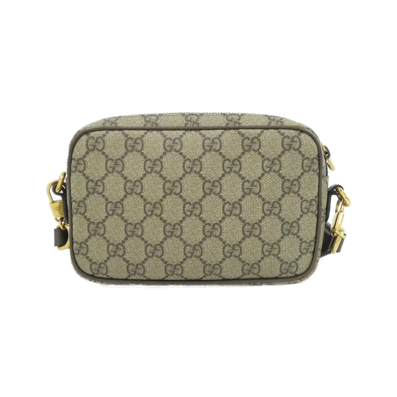 GUCCI 746308 96IWT Shoulder Canvas 黑色 帆布 中古品A - 縮圖 2