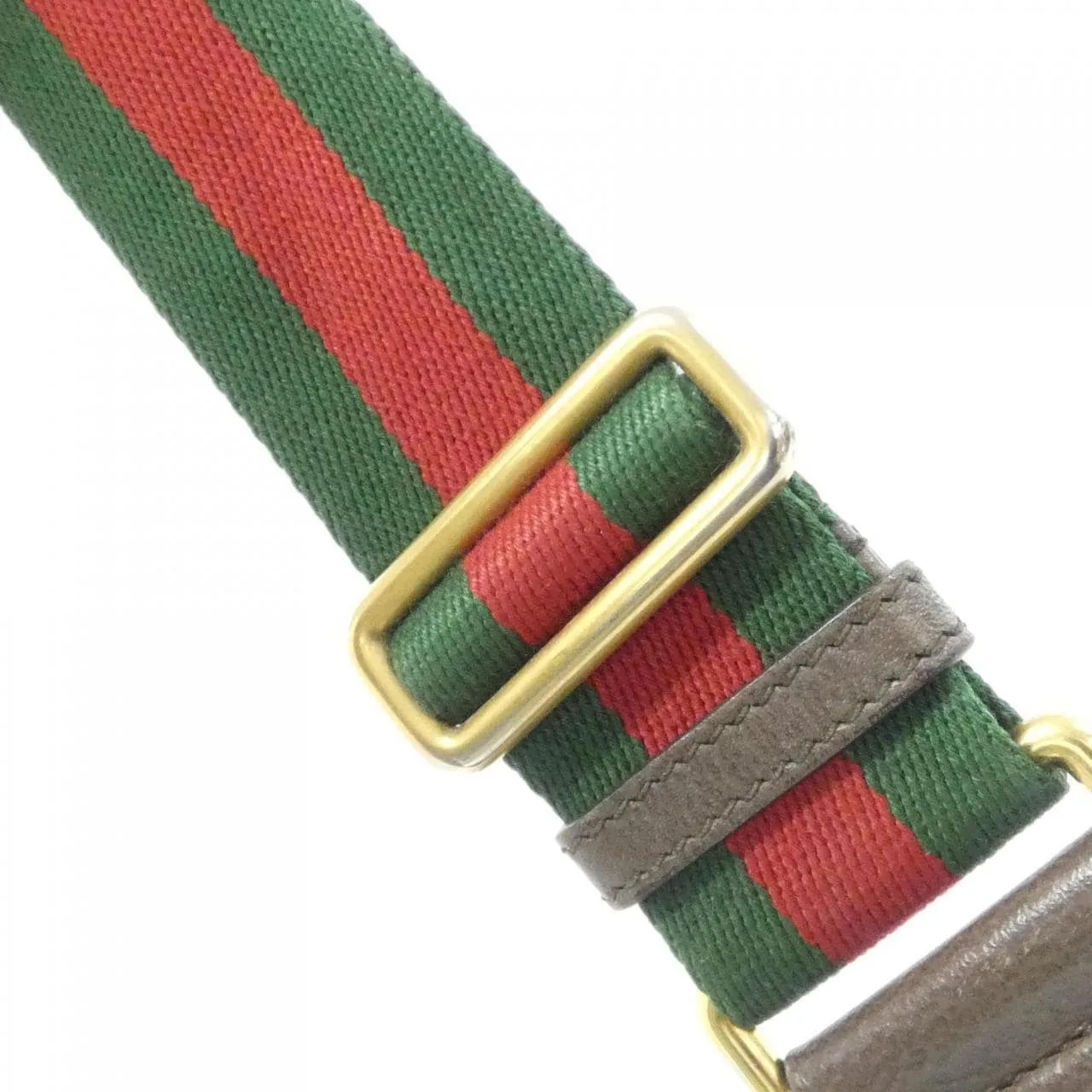 GUCCI 746308 96IWT Shoulder Canvas 黑色 帆布 中古品A - 縮圖 8