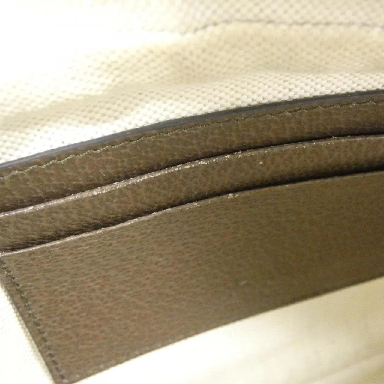 GUCCI 746308 96IWT Shoulder Canvas 黑色 帆布 中古品A - 縮圖 10