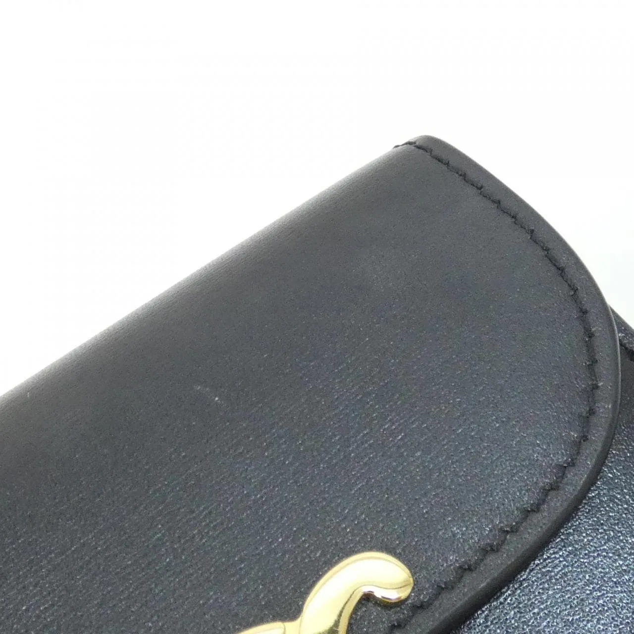CELINE 10D783DPV Wallet 黑色 中古品A - 縮圖 3