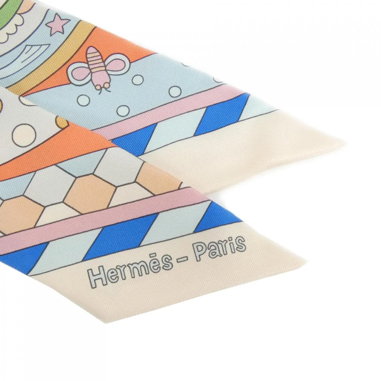 HERMES 063005S Scarf Beige Rank A - Thumbnail 2