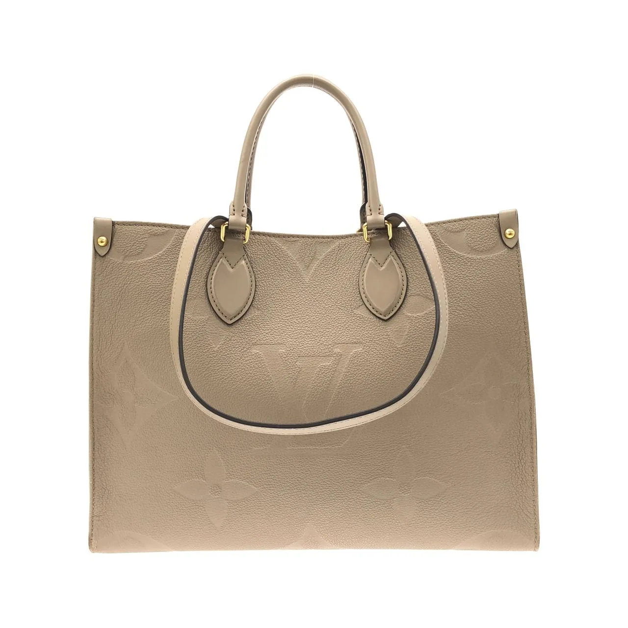 LOUIS VUITTON OnTheGo M45607 Handbag Monogram Black