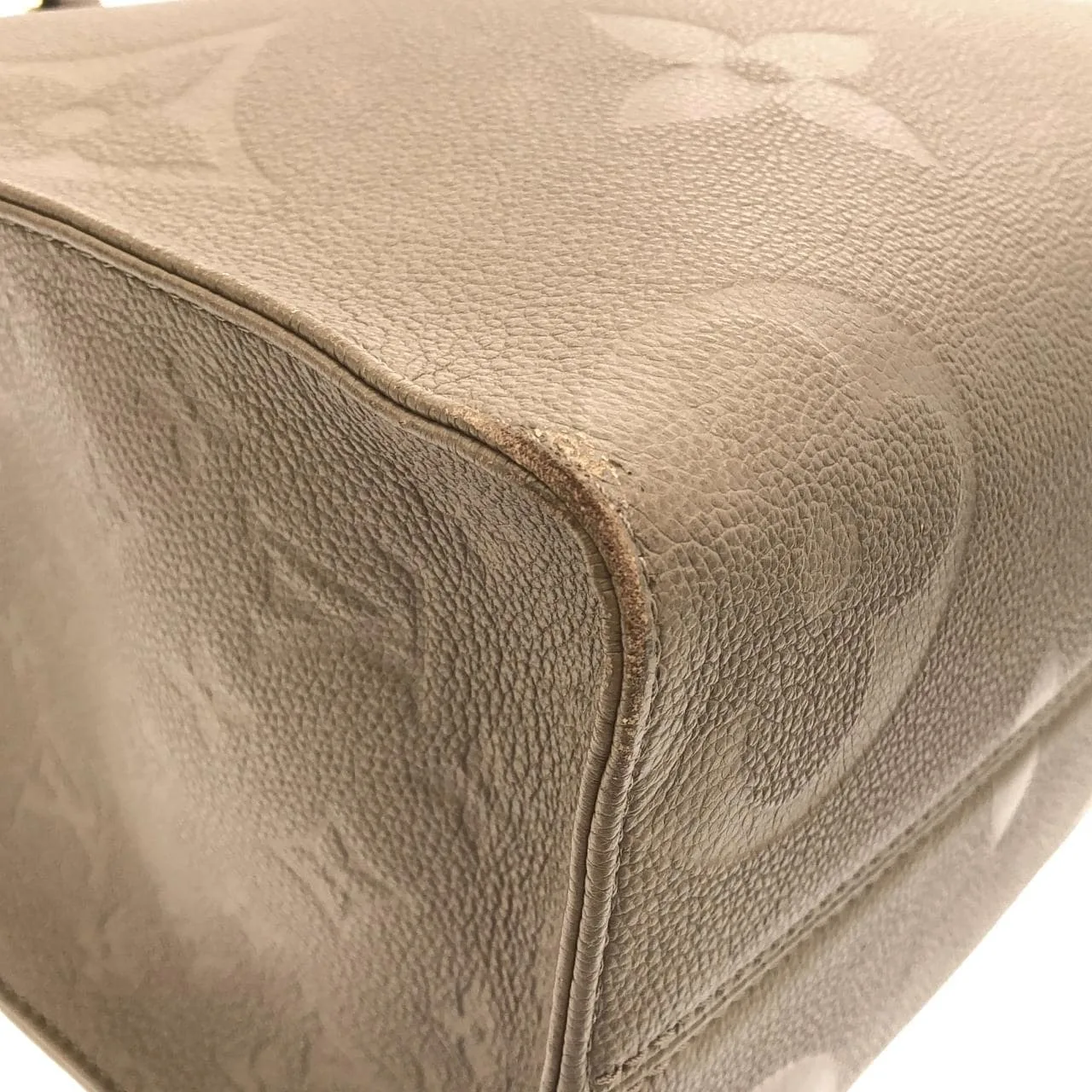 LOUIS VUITTON OnTheGo M45607 Handbag Monogram 黑色 Monogram 中古品B - 縮圖 2