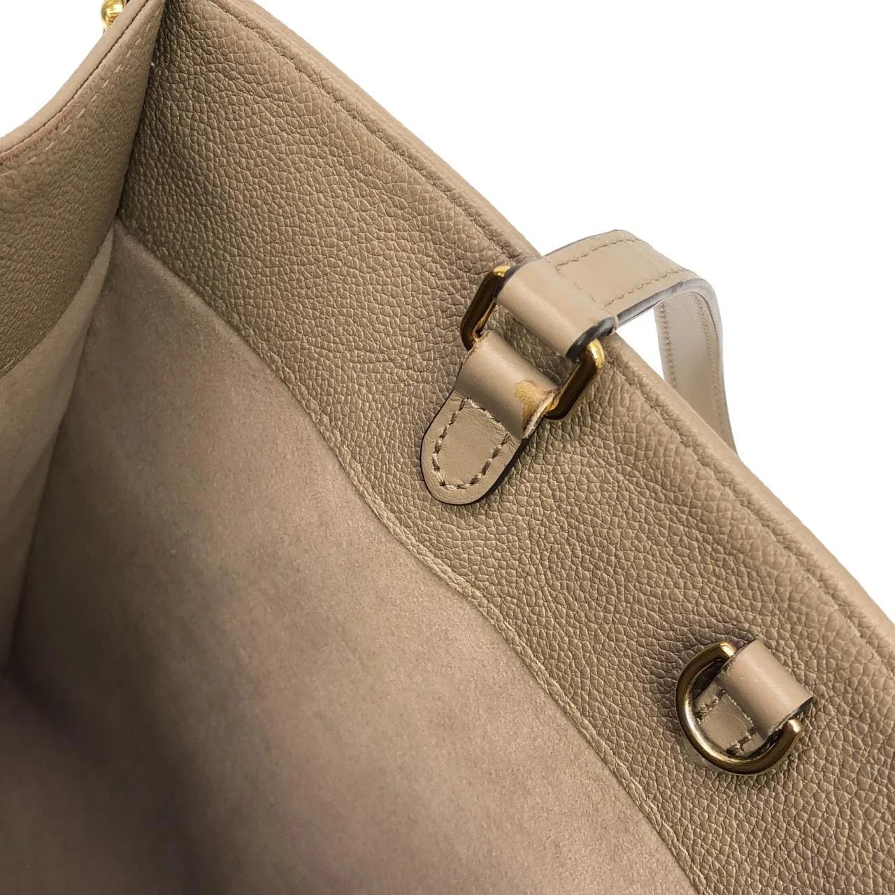 LOUIS VUITTON OnTheGo M45607 Handbag Monogram 黑色 Monogram 中古品B - 縮圖 7