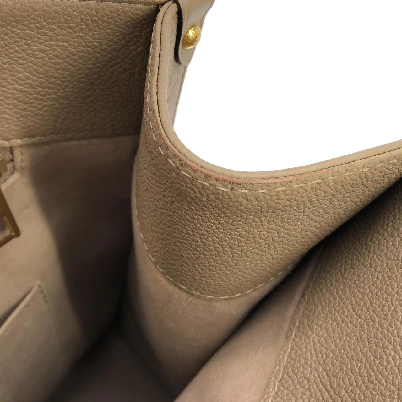 LOUIS VUITTON OnTheGo M45607 Handbag Monogram 黑色 Monogram 中古品B - 縮圖 9