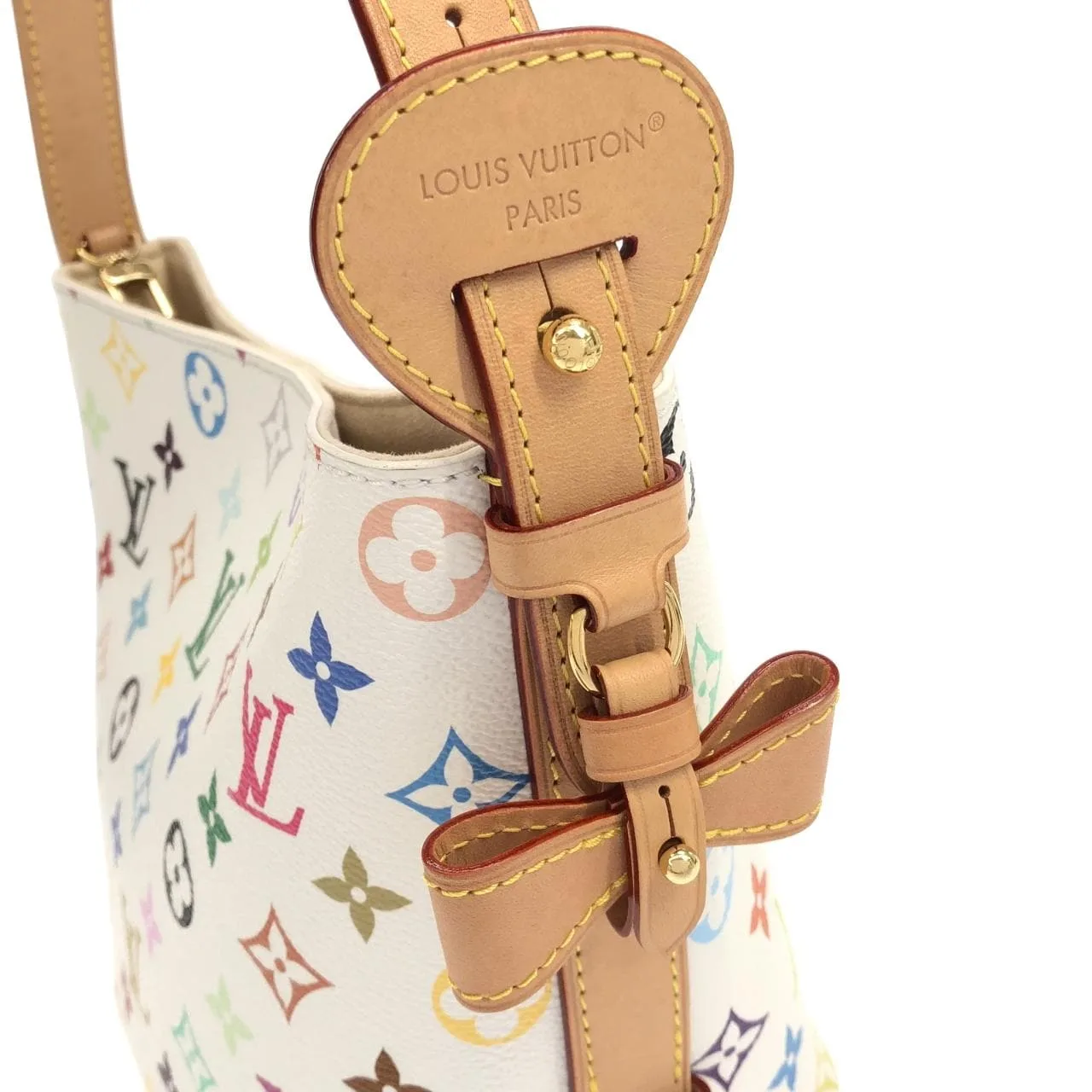 LOUIS VUITTON M13089 Shoulder Canvas Multicolor 帆布 中古品A - 縮圖 3