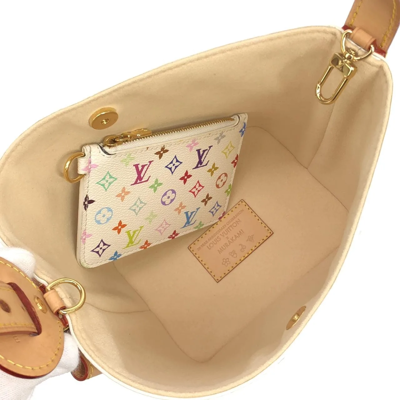 LOUIS VUITTON M13089 Shoulder Canvas Multicolor 帆布 中古品A - 縮圖 6