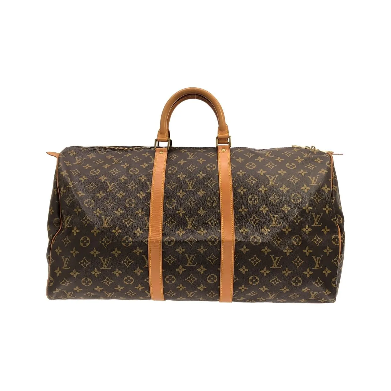 LOUIS VUITTON Keepall M41424 Boston Monogram Black