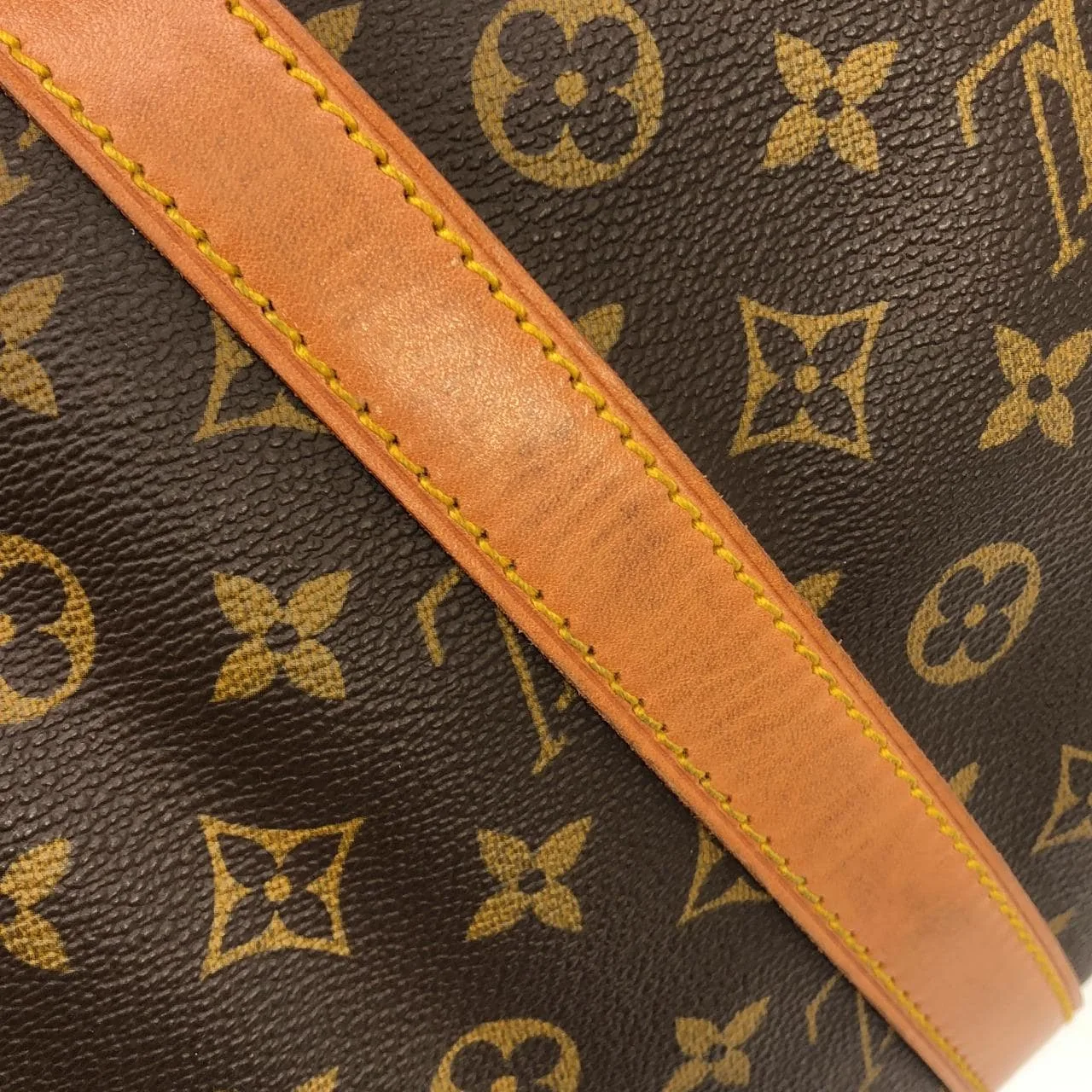 LOUIS VUITTON Keepall M41424 Boston Monogram 黑色 Monogram 中古品B - 縮圖 5
