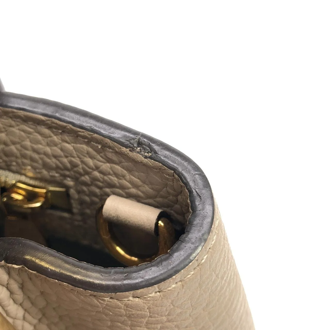 LOUIS VUITTON Capucines N92802 Handbag Leather Black Leather Rank A - Thumbnail 9