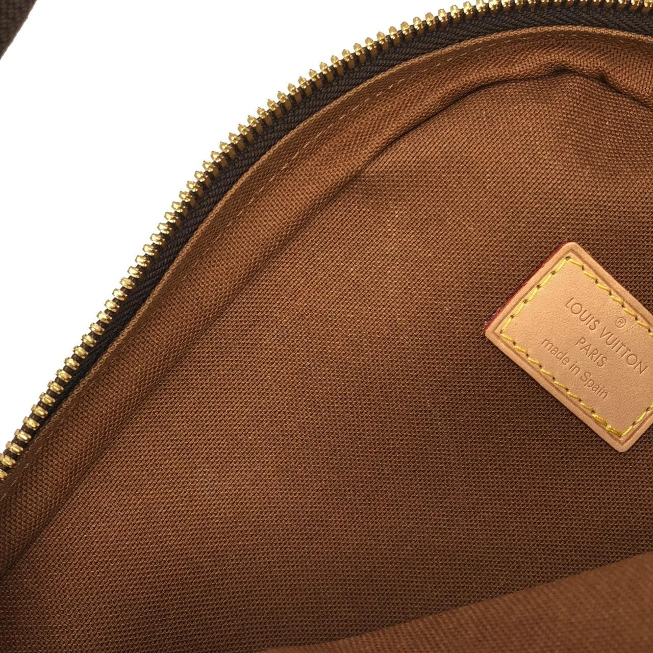 LOUIS VUITTON Pochette M51870 Shoulder Monogram 黑色 Monogram 中古品A - 縮圖 8