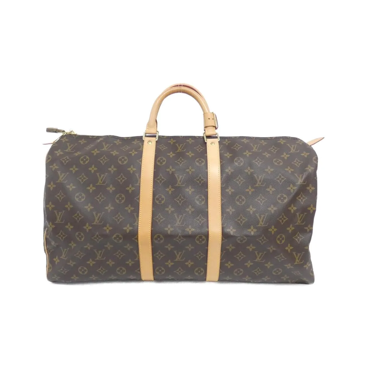 LOUIS VUITTON Keepall M41424 Boston Monogram Black