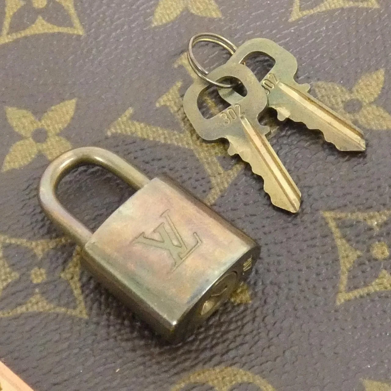 LOUIS VUITTON Keepall M41424 Boston Monogram 黑色 Monogram 中古品A - 縮圖 3