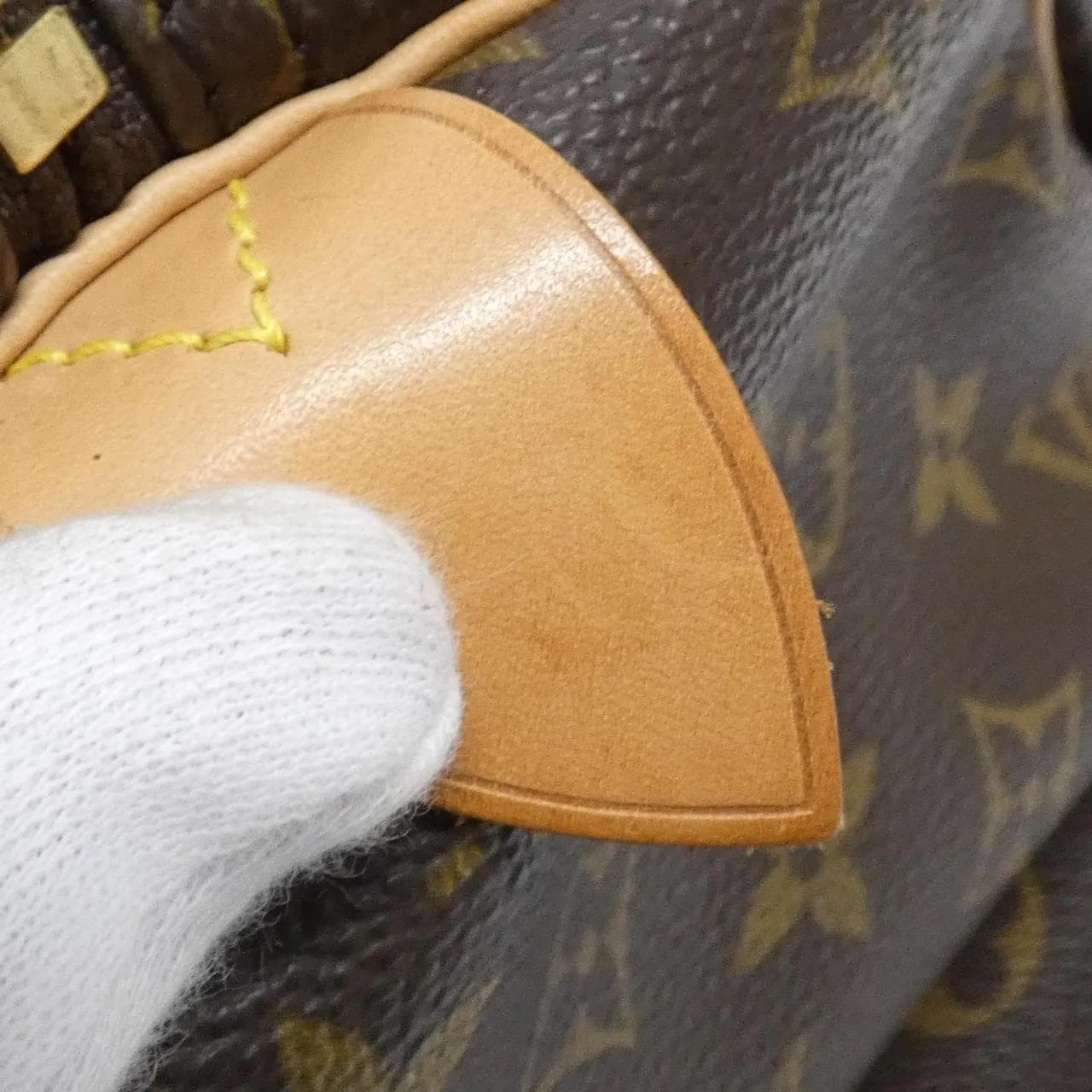 LOUIS VUITTON Keepall M41424 Boston Monogram 黑色 Monogram 中古品A - 縮圖 5