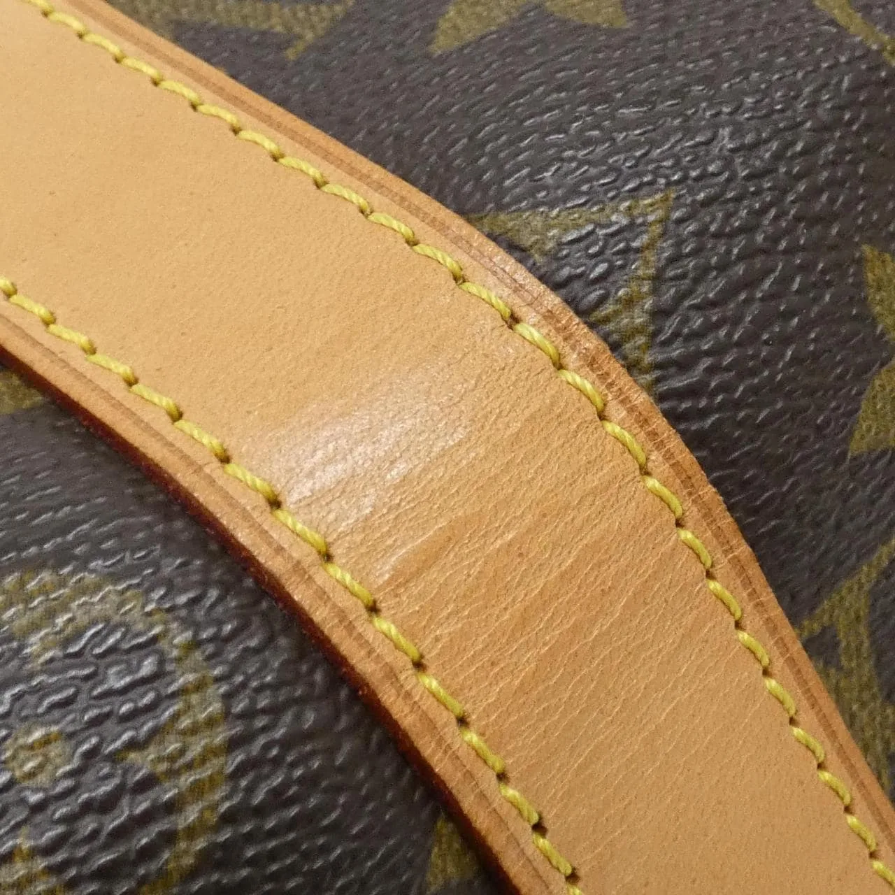 LOUIS VUITTON Keepall M41424 Boston Monogram 黑色 Monogram 中古品A - 縮圖 6