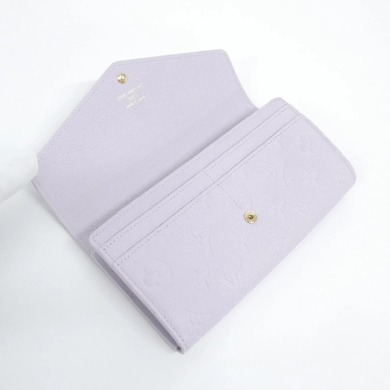 LOUIS VUITTON M25713 Wallet Monogram 黑色 Monogram 中古品A - 縮圖 6