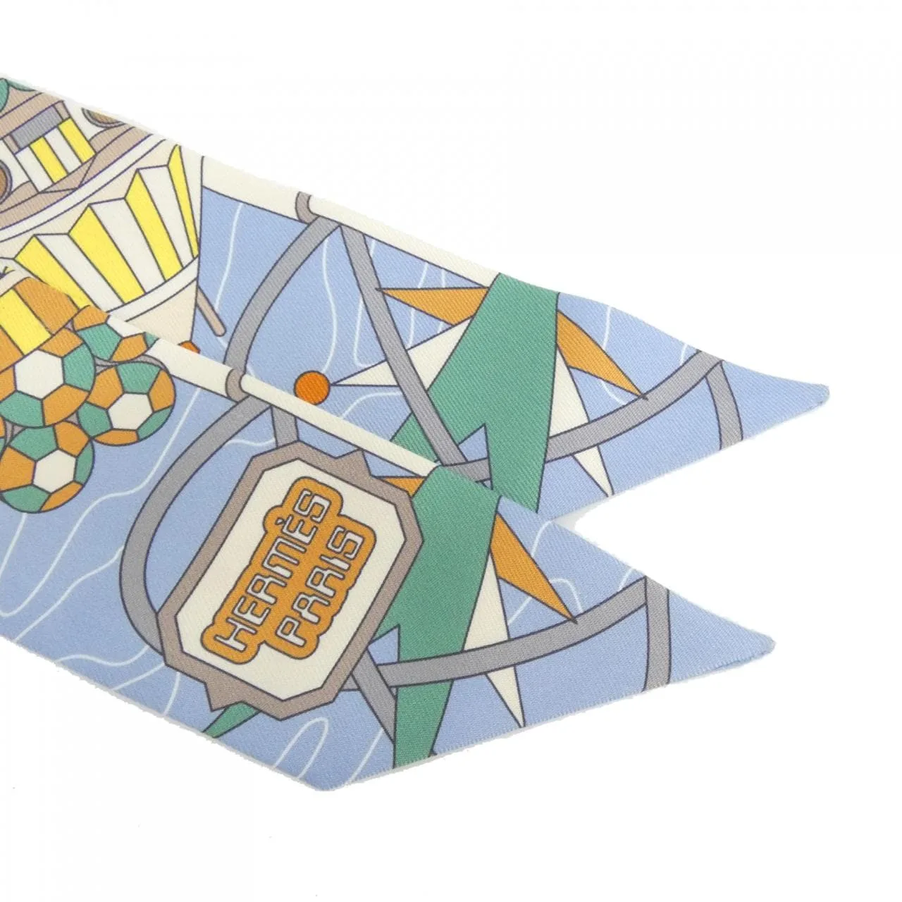 HERMES 063707S Scarf Beige Rank A - Thumbnail 2