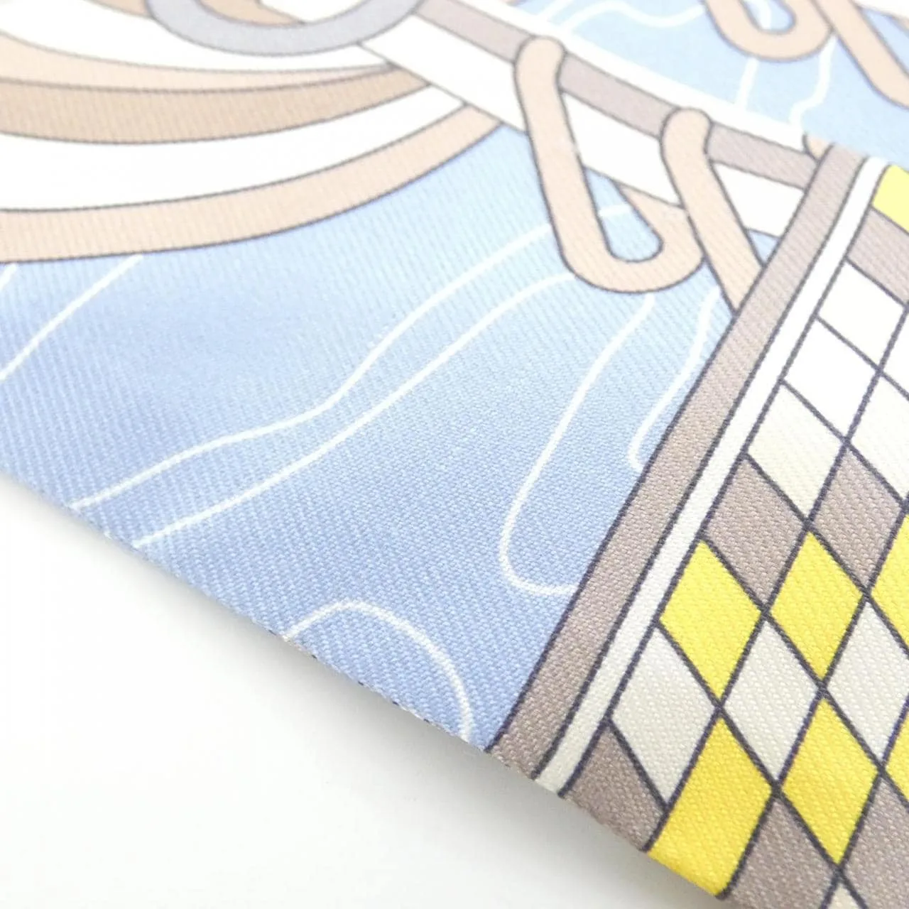 HERMES 063707S Scarf Beige Rank A - Thumbnail 3