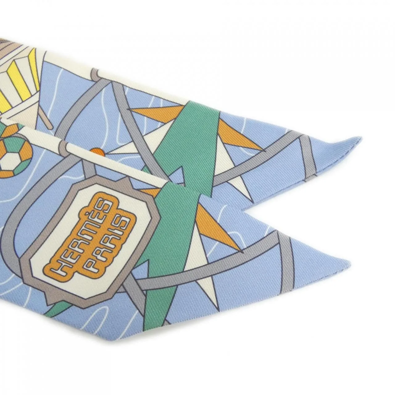 HERMES 063707S Scarf Beige Rank A - Thumbnail 2