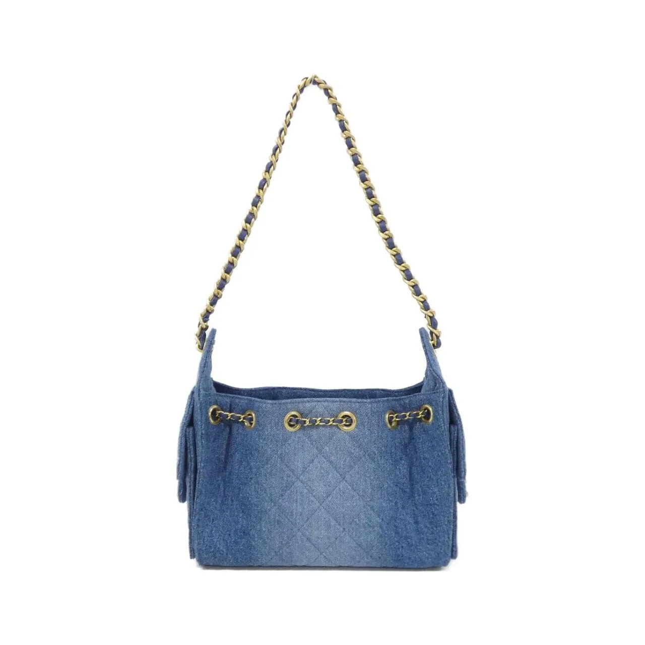 CHANEL AS5631 Shoulder Denim Blue Denim Unused - Thumbnail 2