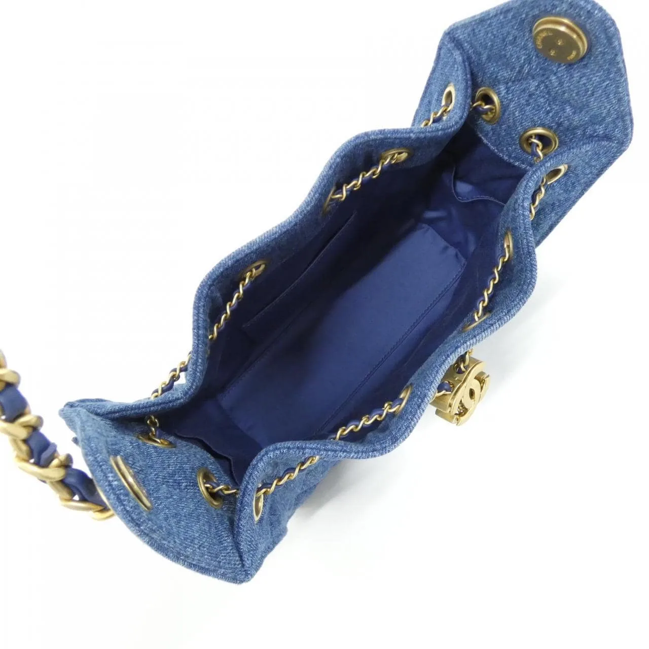CHANEL AS5631 Shoulder Denim Blue Denim Unused - Thumbnail 6
