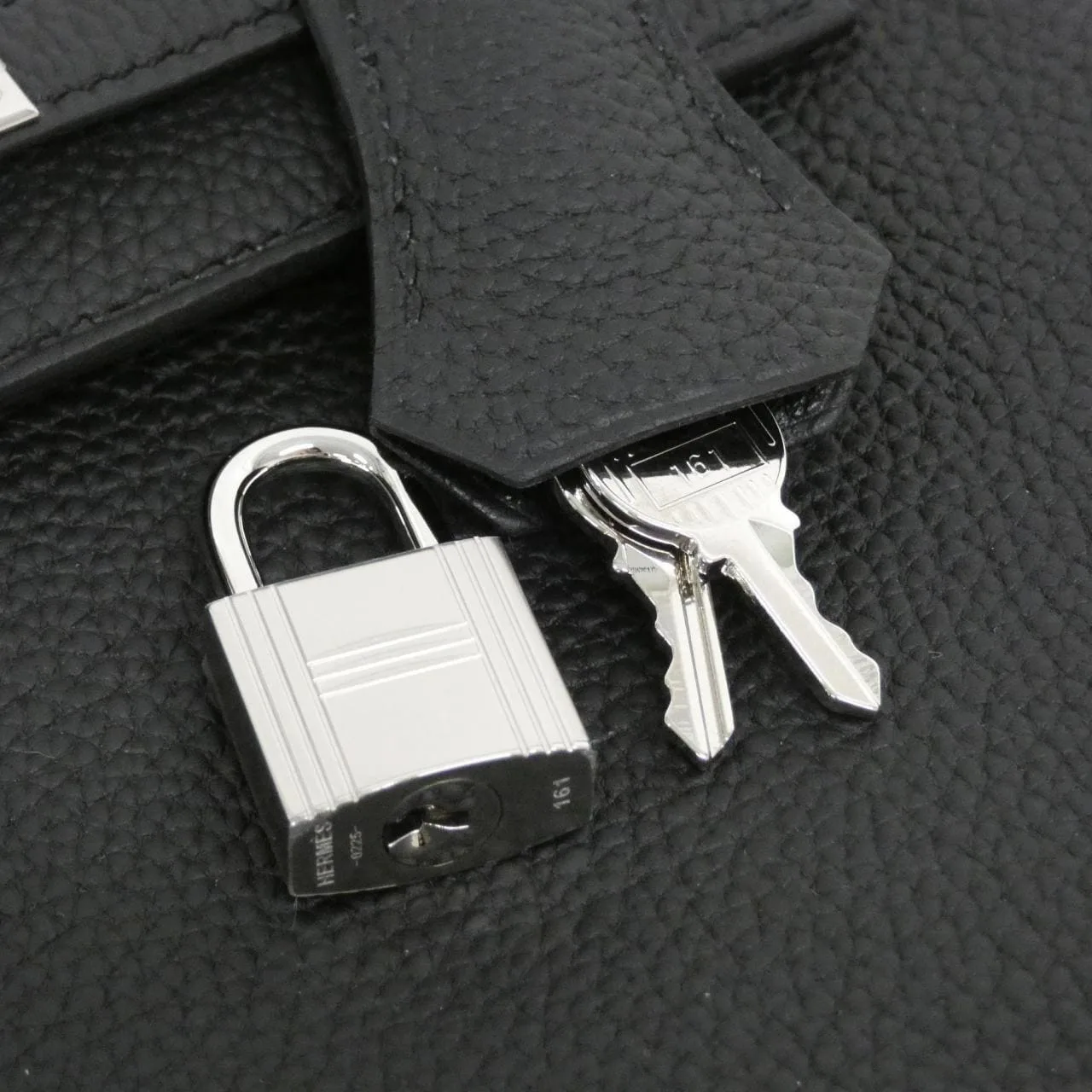 HERMES Kelly 044624CK Handbag Togo 4
