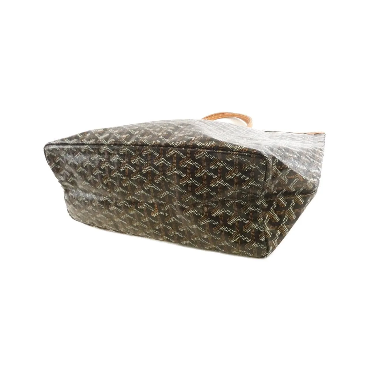 GOYARD Saint Louis AMA LOUIS PM Tote Canvas 黑色 帆布 中古品A - 縮圖 2