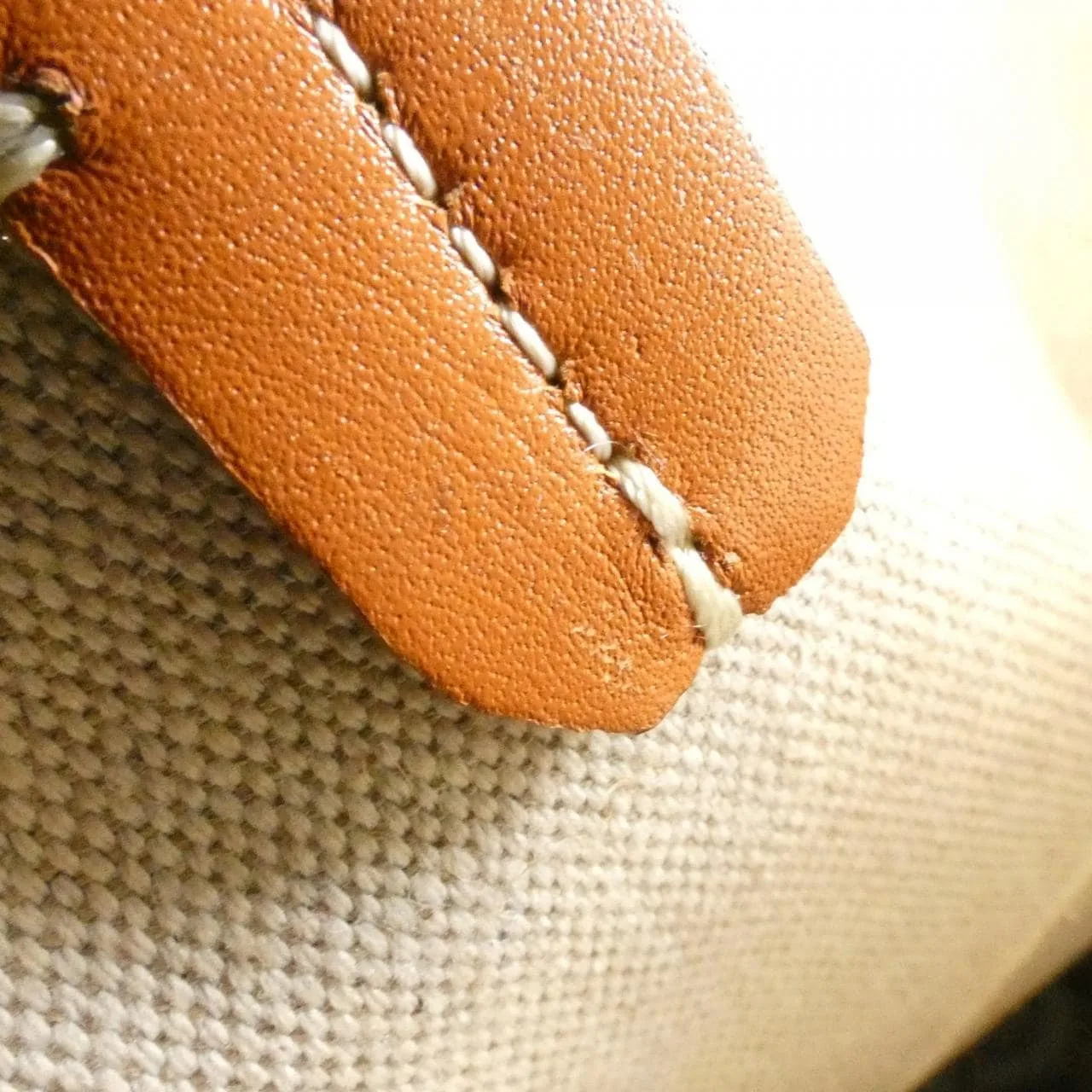 GOYARD Saint Louis AMA LOUIS PM Tote Canvas 黑色 帆布 中古品A - 縮圖 6