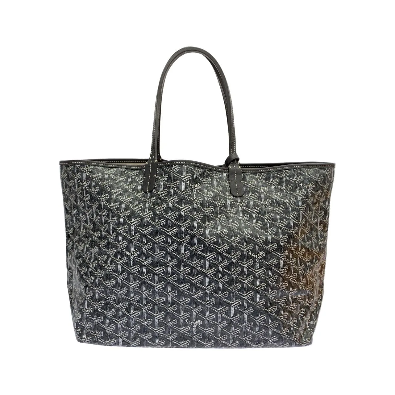 GOYARD Saint Louis AMA LOUIS PM Tote Canvas Grey