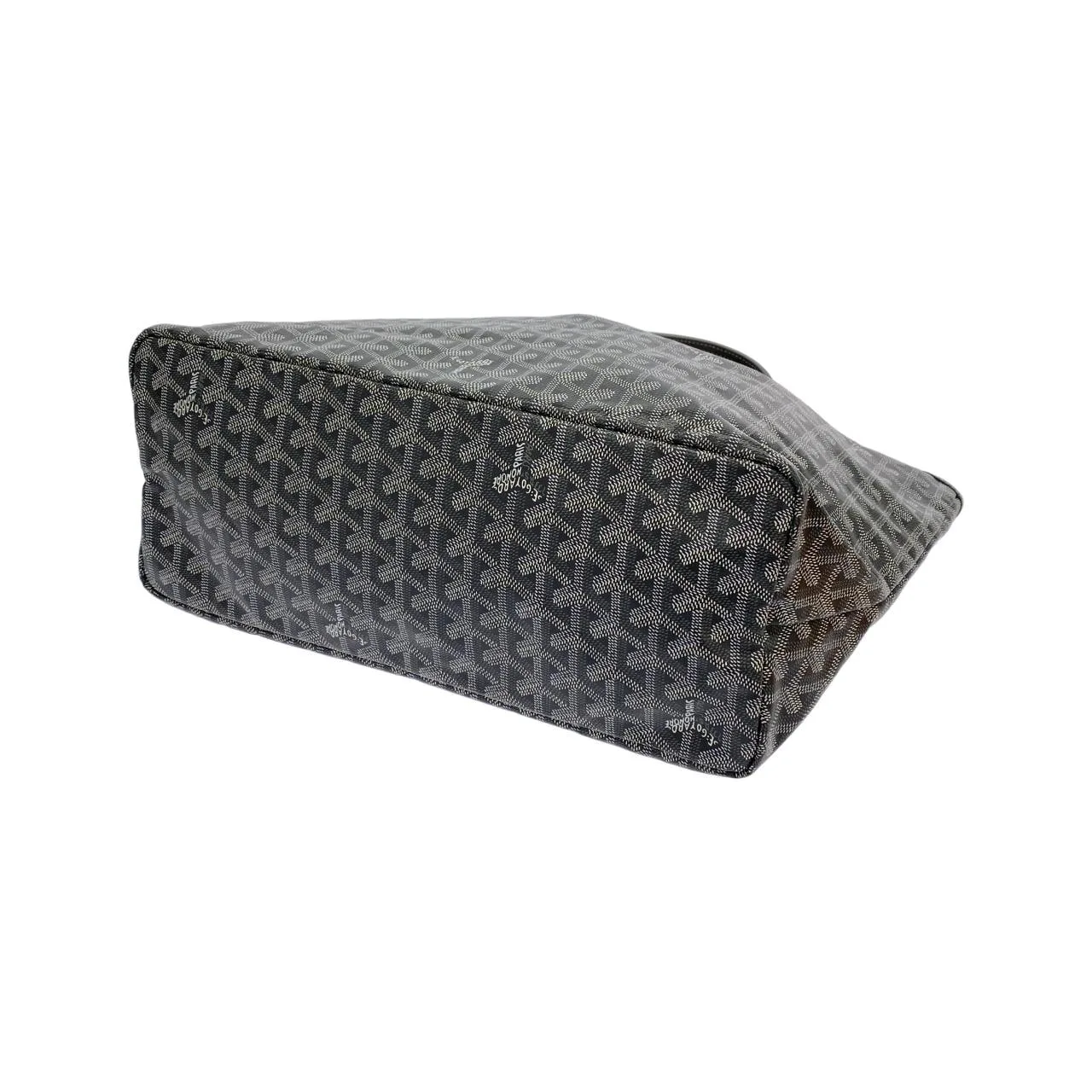 GOYARD Saint Louis AMA LOUIS PM Tote Canvas 灰色 帆布 中古品A - 縮圖 2