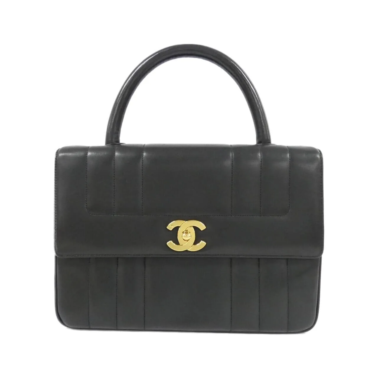 CHANEL 手提包 羊皮 Black
