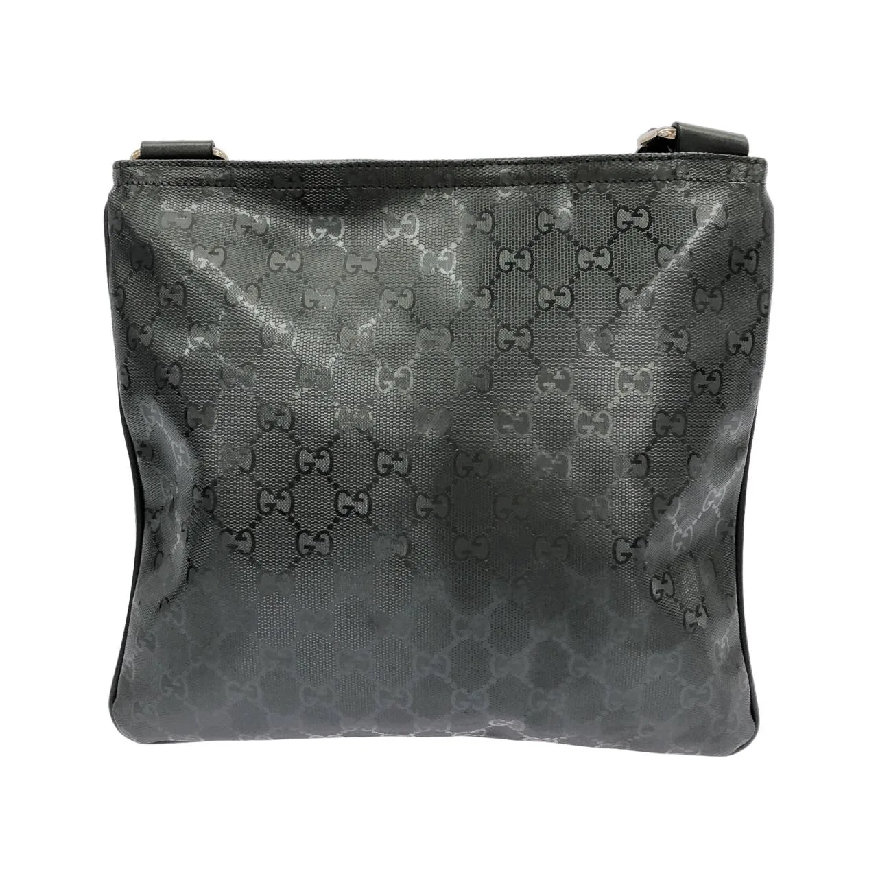 GUCCI 295257 FU49N 肩背包 銀色 中古品A - 縮圖 2