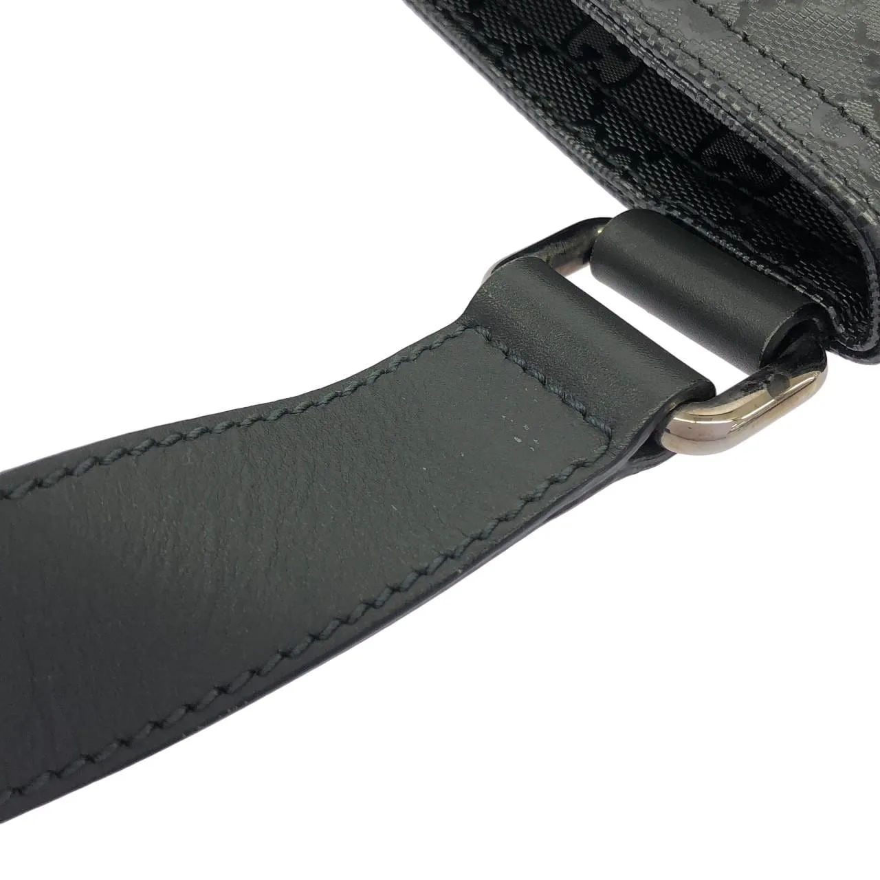 GUCCI 295257 FU49N 肩背包 銀色 中古品A - 縮圖 6