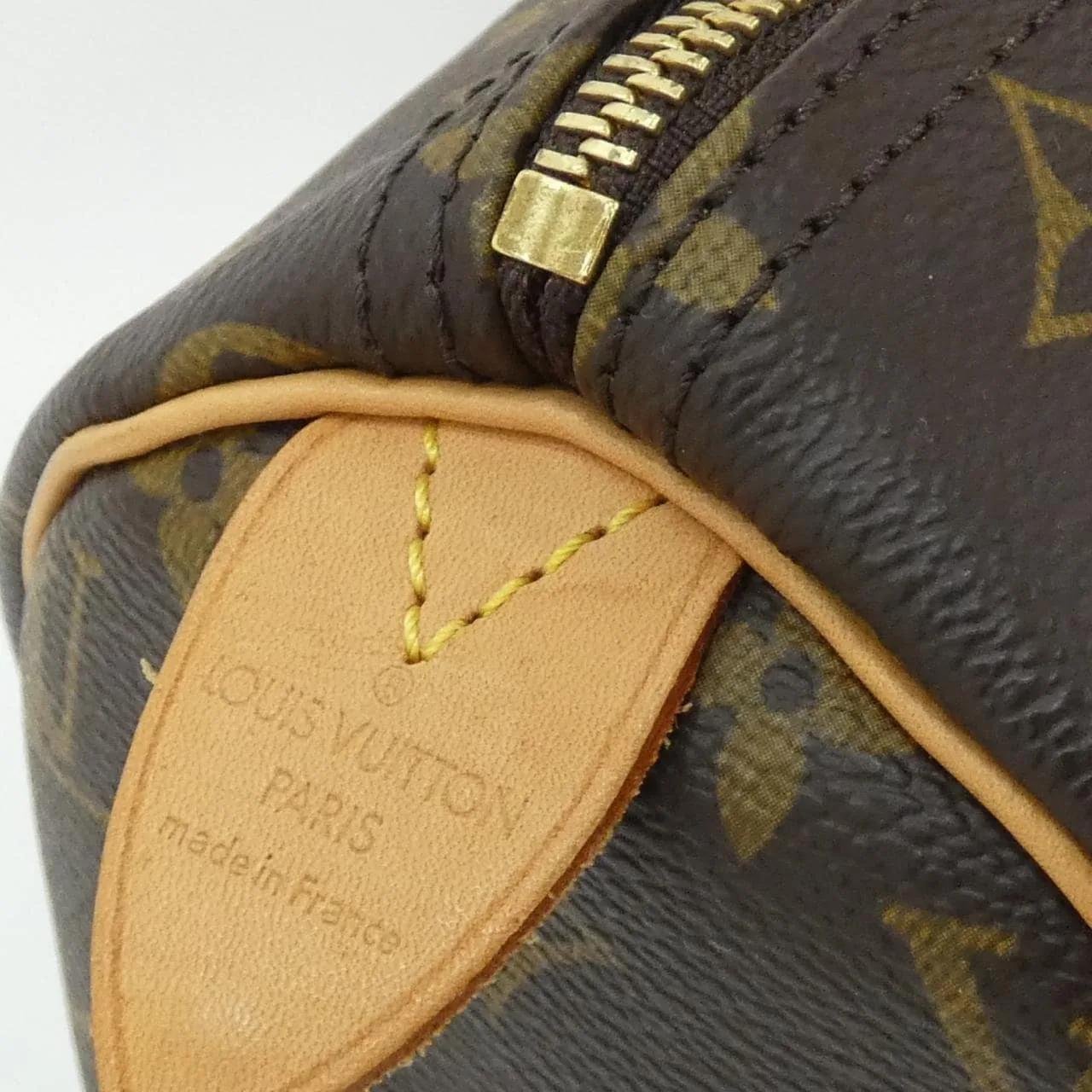 LOUIS VUITTON Speedy M41526 Boston Monogram 黑色 Monogram 中古品A - 縮圖 5