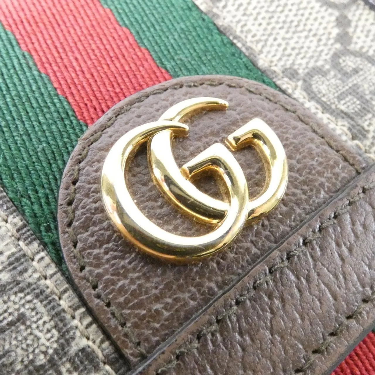 GUCCI Ophidia 598662 96IWG Wallet Canvas Black Canvas Rank B - Thumbnail 4