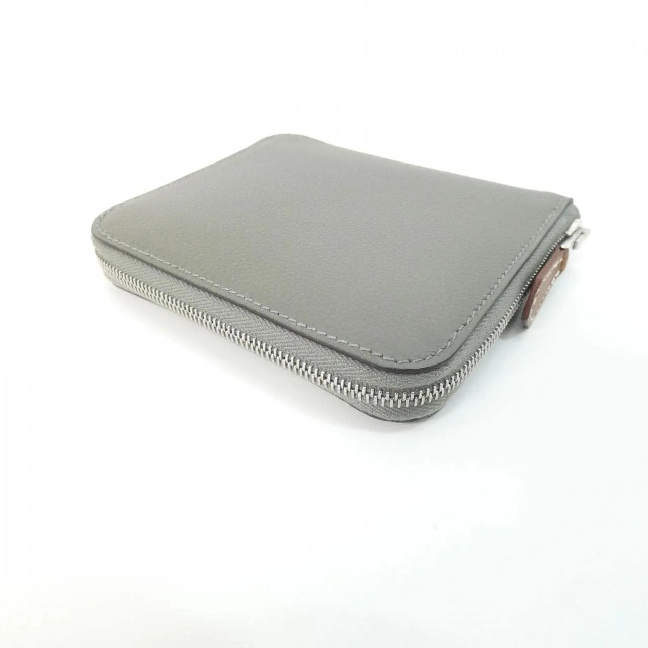 HERMES 085244CK Wallet Blue Rank A - Thumbnail 2