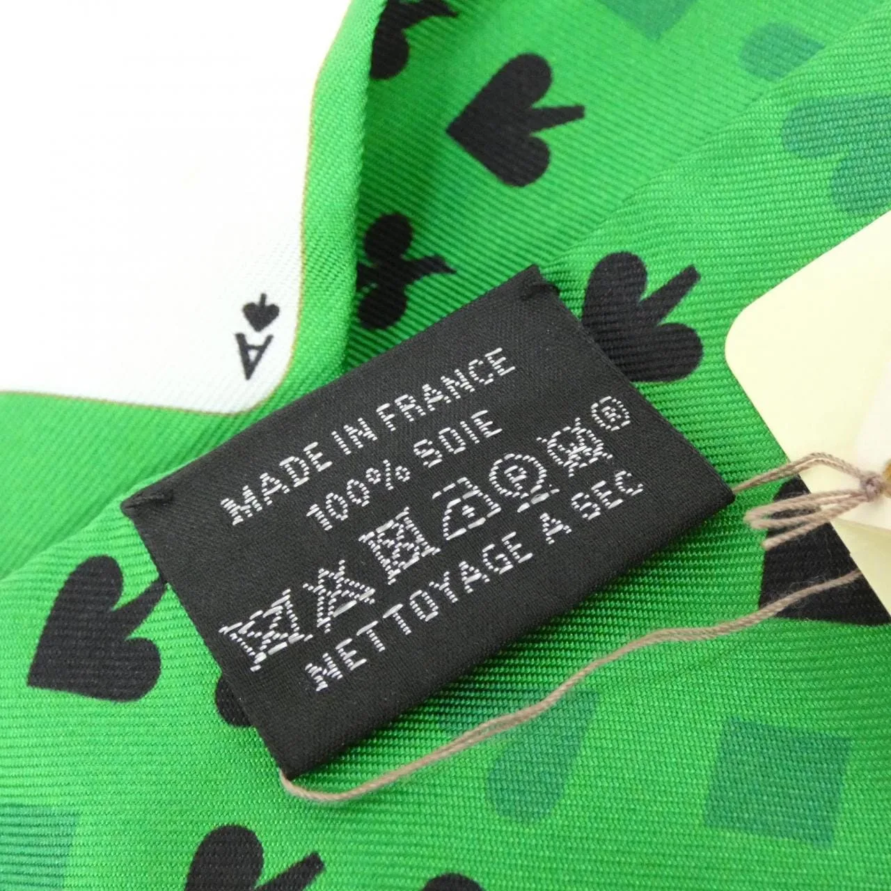 HERMES 063169S Scarf Black Rank A - Thumbnail 4