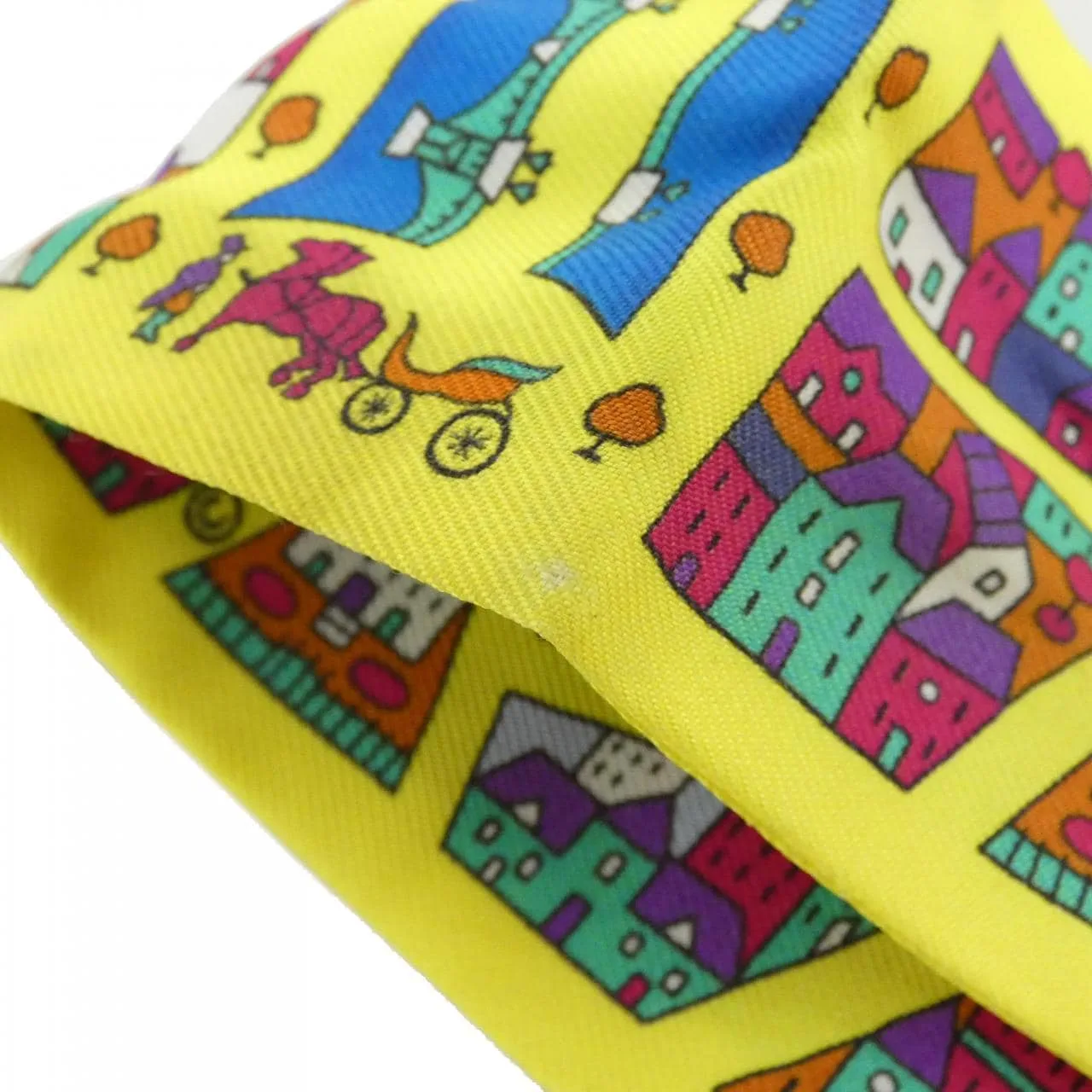 HERMES 062868S Scarf Black Rank A - Thumbnail 4