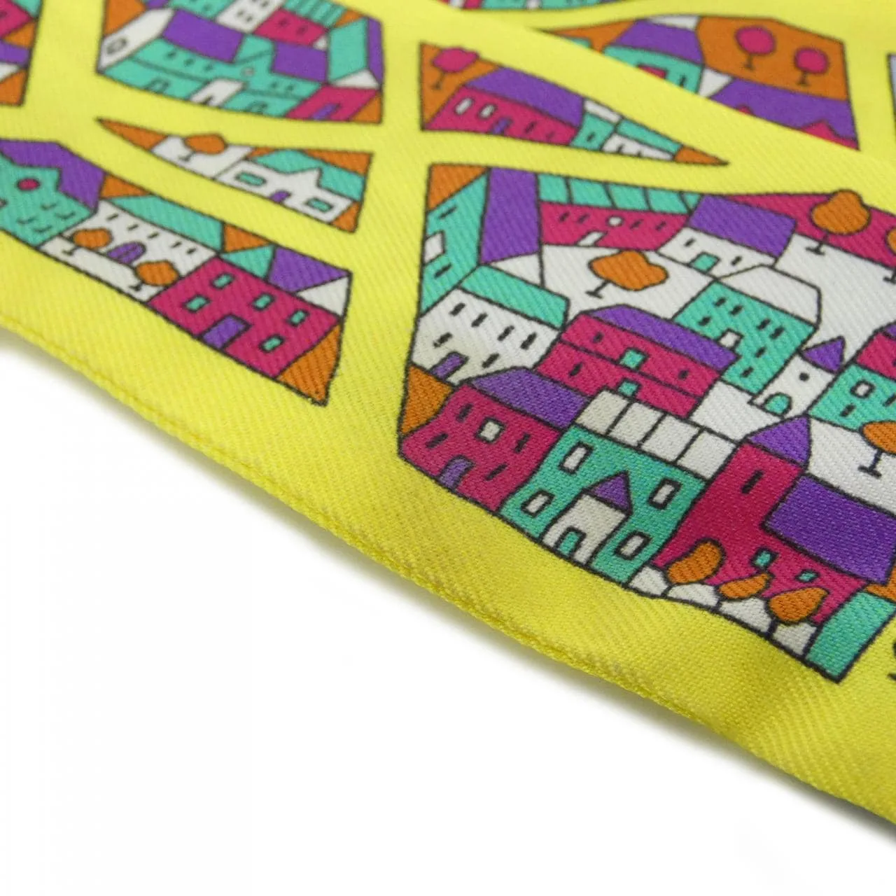 HERMES 062868S Scarf Black Rank A - Thumbnail 5