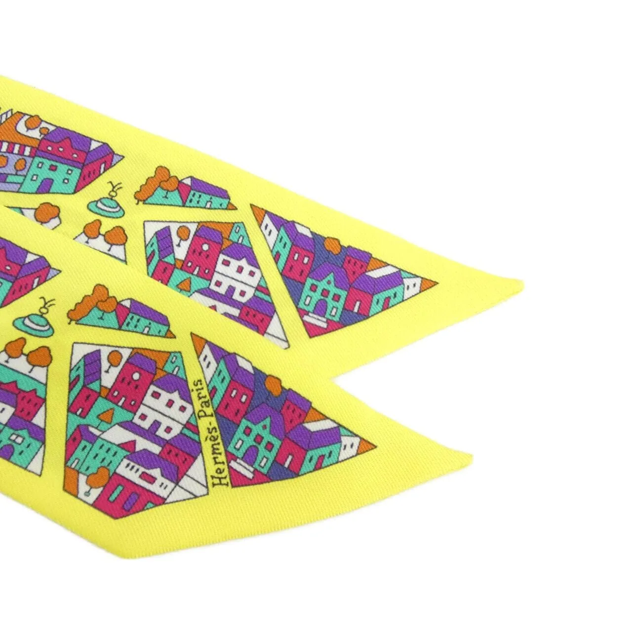 HERMES 062868S Scarf Black Rank A - Thumbnail 2