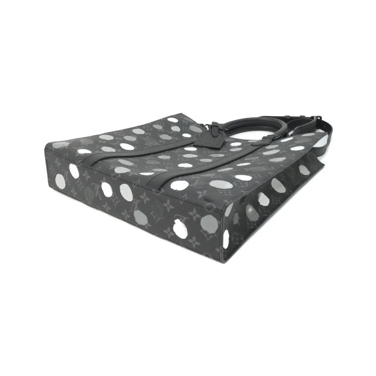 LOUIS VUITTON Eclipse M46404 Handbag Monogram 黑色 Monogram 中古品A - 縮圖 2