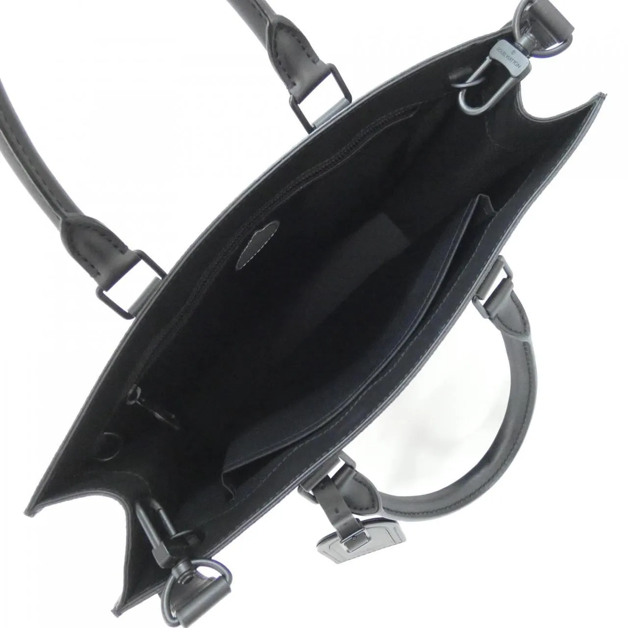 LOUIS VUITTON Eclipse M46404 Handbag Monogram 黑色 Monogram 中古品A - 縮圖 7