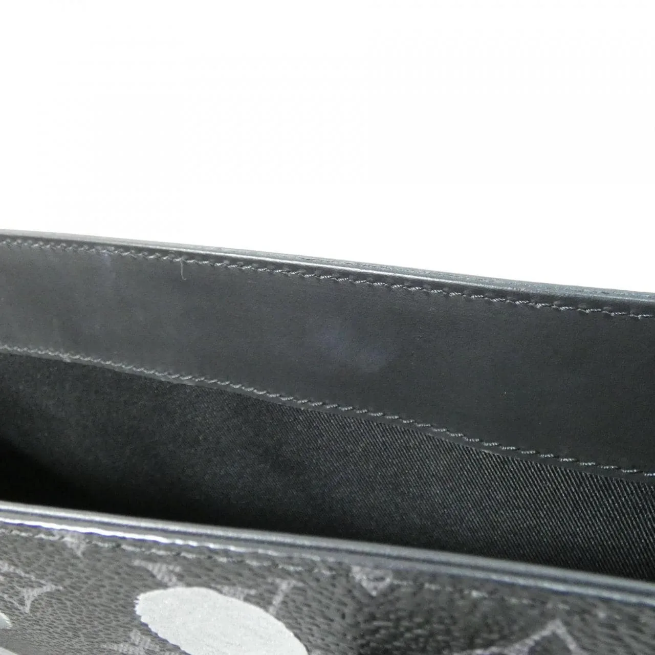 LOUIS VUITTON Eclipse M46404 Handbag Monogram 黑色 Monogram 中古品A - 縮圖 8